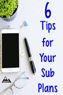 6 Tips for Your Sub Plans